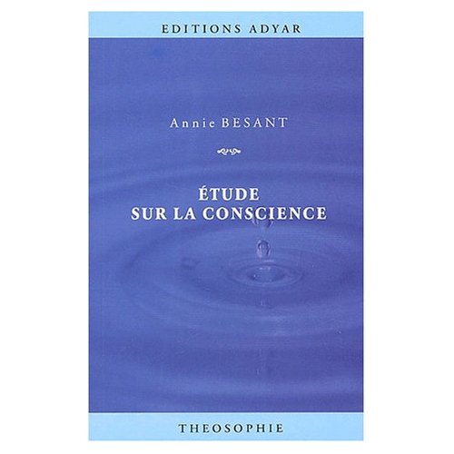 ETUDE SUR LA CONSCIENCE