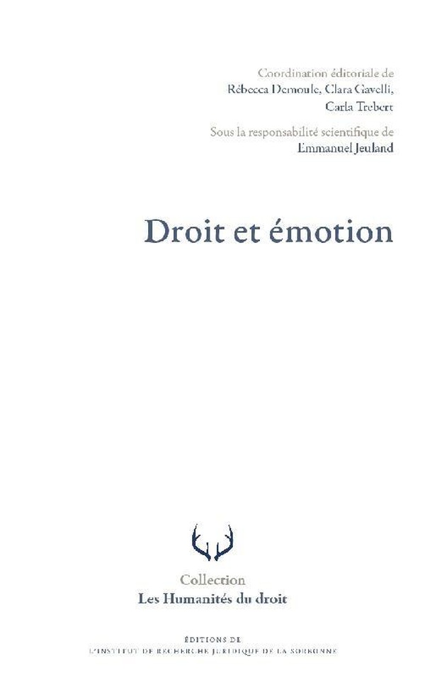 DROIT ET EMOTION