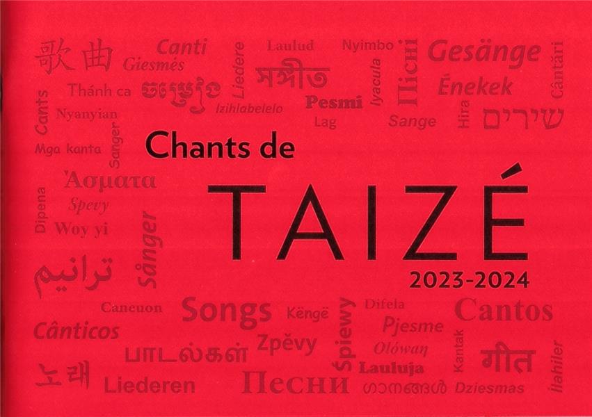 CHANTS DE TAIZE 2023-2024