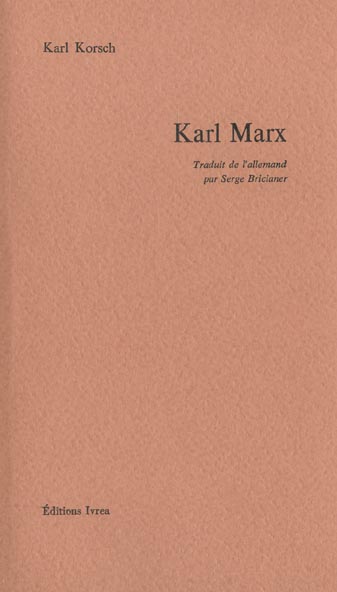 KARL MARX