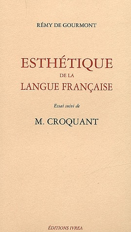 ESTHETIQUE DE LA LANGUE FRANCAISE