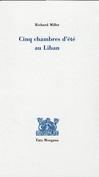 CINQ CHAMBRES D ETE AU LIBAN