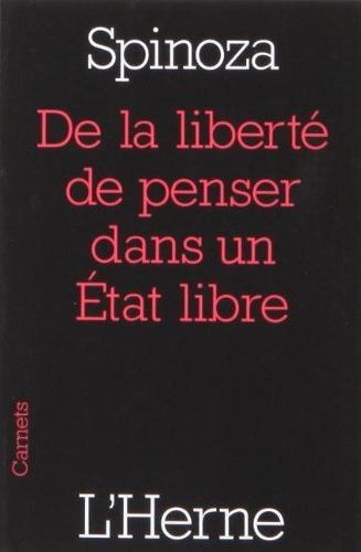 DE LA LIBERTE DE PENSER DANS UN ETAT LIBRE