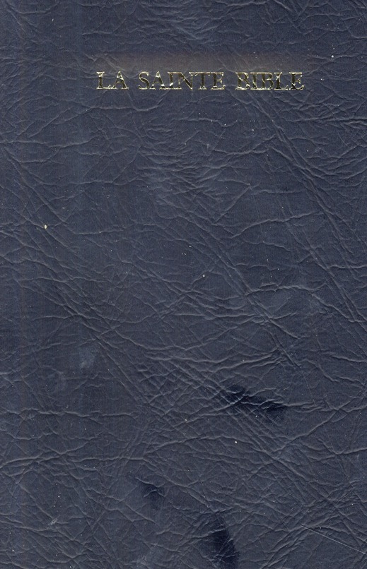 LA SAINTE BIBLE - VINYLE BLEU MARINE