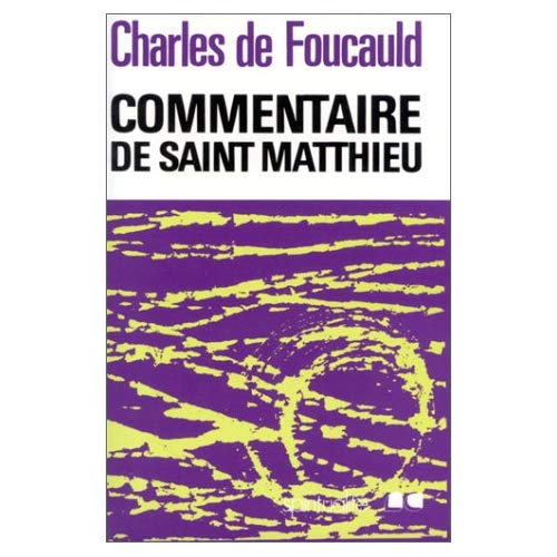 COMMENTAIRE DE SAINT MATTHIEU