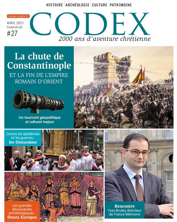 CODEX#27  LA CHUTE  DE CONSTANTINOPLE