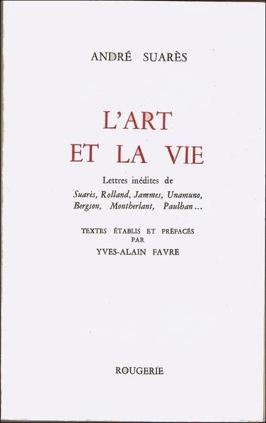 L'ART ET LA VIE