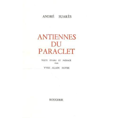 ANTIENNES DU PARACLET