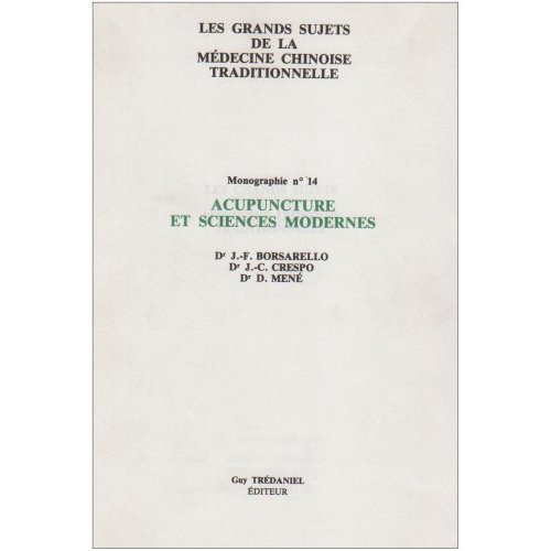 ACUPUNCTURE ET SCIENCES MODERNES (N 14)