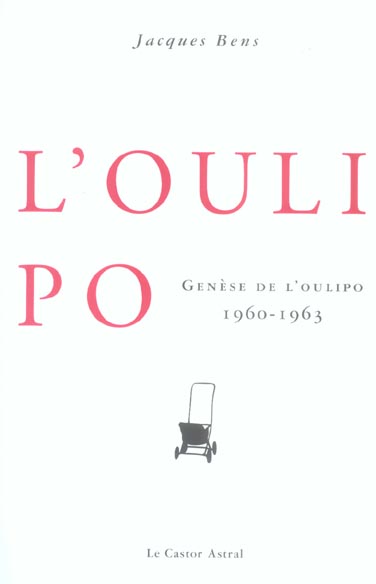 GENESE DE L'OULIPO - 1960-1963