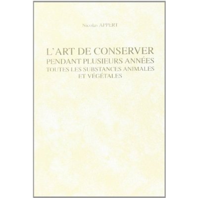 L'ART DE CONSERVER