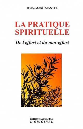 LA PRATIQUE SPIRITUELLE - DE L'EFFORT ET DU NON-EFFORT