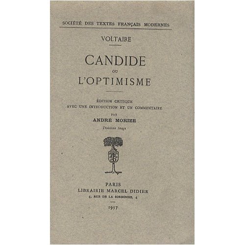CANDIDE OU L'OPTIMISME