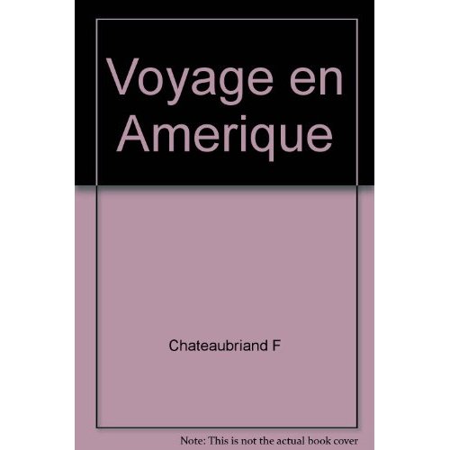 VOYAGE EN AMERIQUE - TOME I