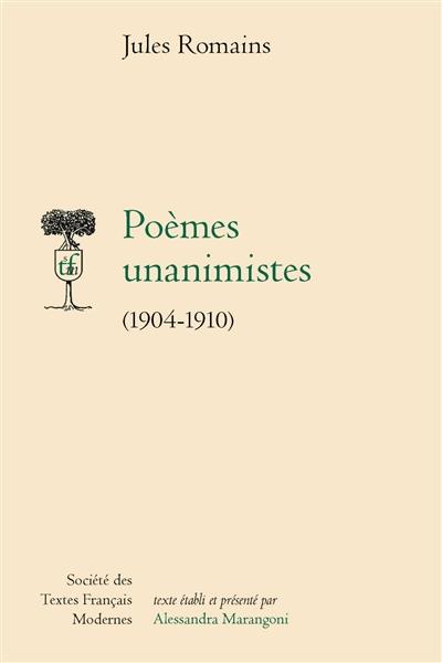 POEMES UNANIMISTES