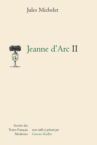 JEANNE D'ARC. II