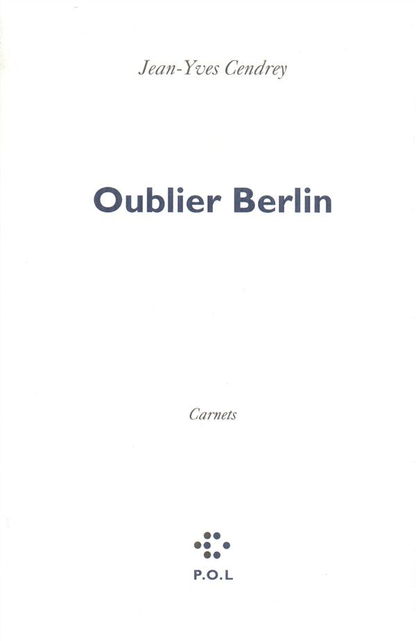 OUBLIER BERLIN