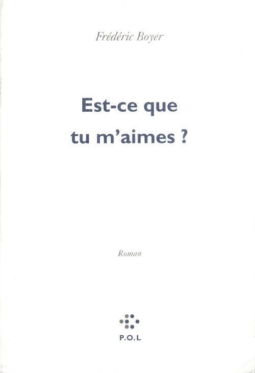 EST-CE QUE TU M'AIMES ?