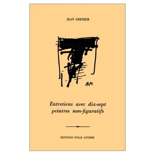 ENTRETIENS AVEC 17 PEINTRES NON-FIGURATIFS