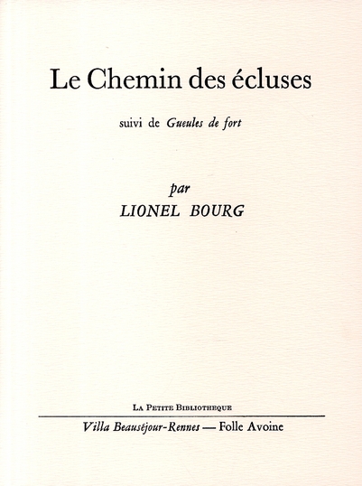 LE CHEMIN DES ECLUSES