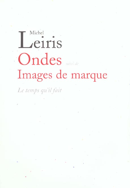 ONDES - SUIVI DE IMAGES DE MARQUE