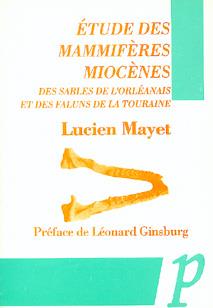 ETUDE DES MAMMIFERES MIOCENES