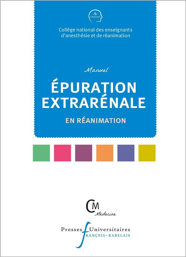 MANUEL D'EPURATION EXTRARENALE EN REANIMATION