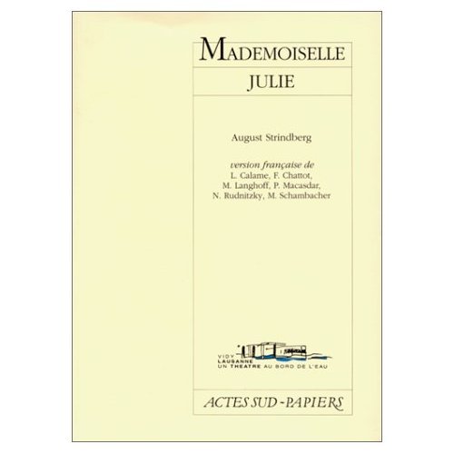 MADEMOISELLE JULIE - ILLUSTRATIONS, NOIR ET BLANC