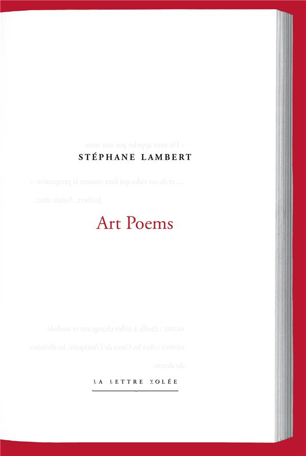 ART POEMS