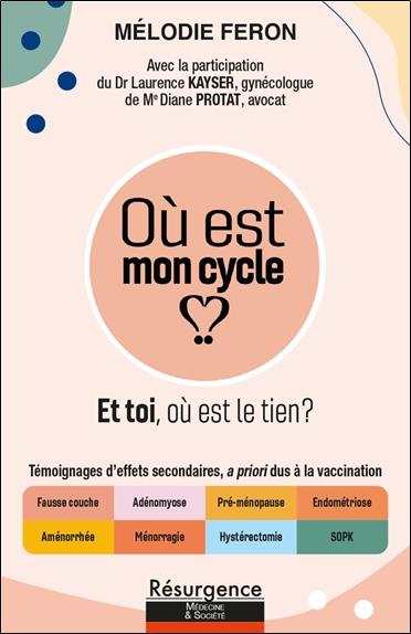 OU EST MON CYCLE ? ET TOI, OU EST LE TIEN ?