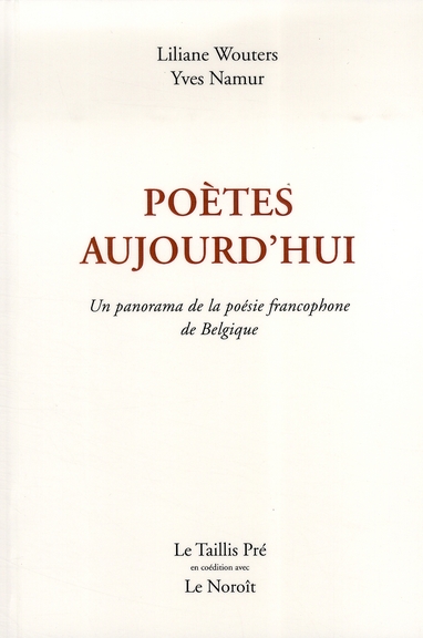 POETES AUJOURD HUI