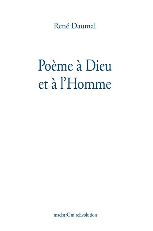 POEME A DIEU ET A L'HOMME