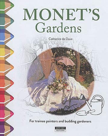 COLOUR AND LEARN WITH  THE GARDENS OF MONET