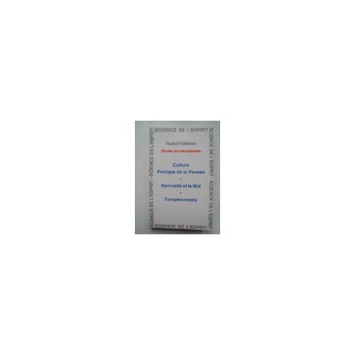 ETUDES PSYCHOLOGIQUES