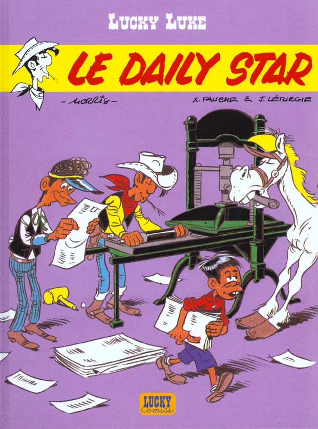 LUCKY LUKE - TOME 23 - LE DAILY STAR