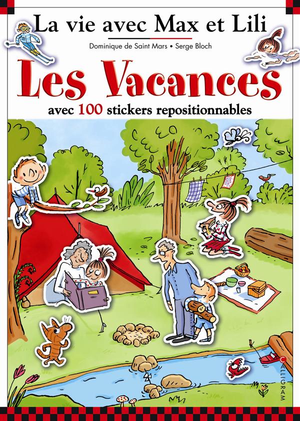 LIVRE STICKERS LES VACANCES