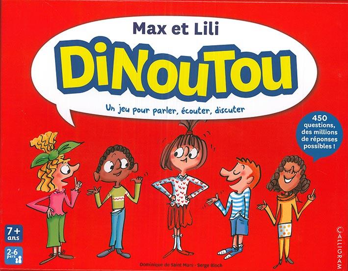 DINOUTOU MAX ET LILI - UN JEU POUR PARLER, ECOUTER, DISCUTER