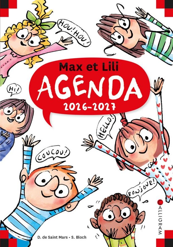 AGENDA SCOLAIRE MAX ET LILI 2026-2027