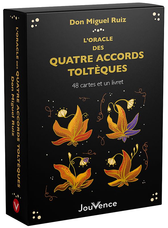 L'ORACLE DES QUATRE ACCORDS TOLTEQUES - 48 CARTES ET UN LIVRET