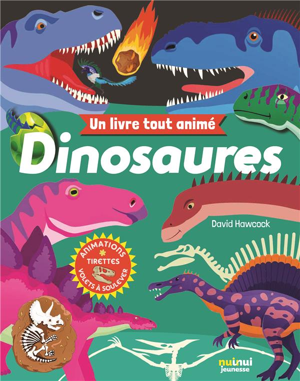 UN LIVRE TOUT ANIME - DINOSAURES