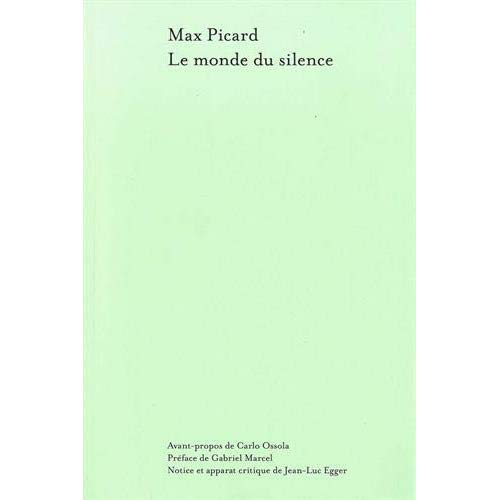 LE MONDE DU SILENCE