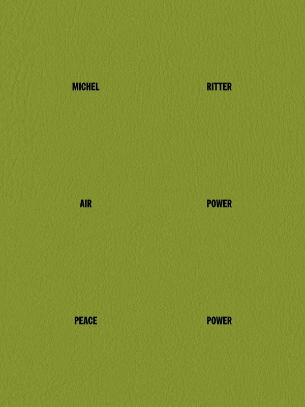 MICHEL RITTER. AIR POWER / PEACE POWER