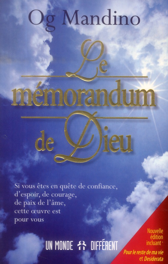 LE MEMORANDUM DE DIEU