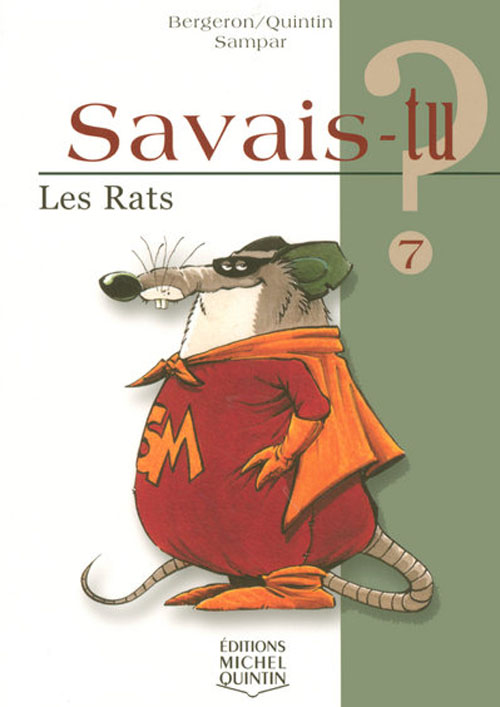 SAVAIS-TU ? LES RATS (NOIR ET BLANC)