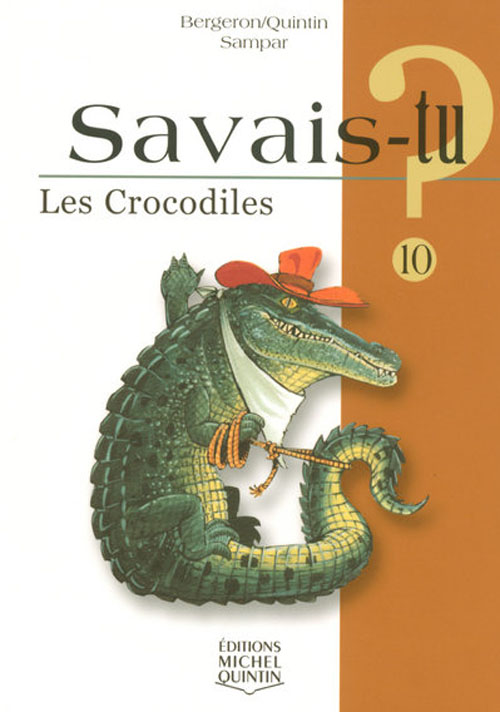 SAVAIS-TU ? LES CROCODILES (NOIR ET BLANC)