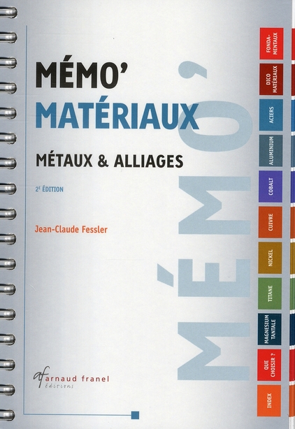 MEMO MATERIAUX