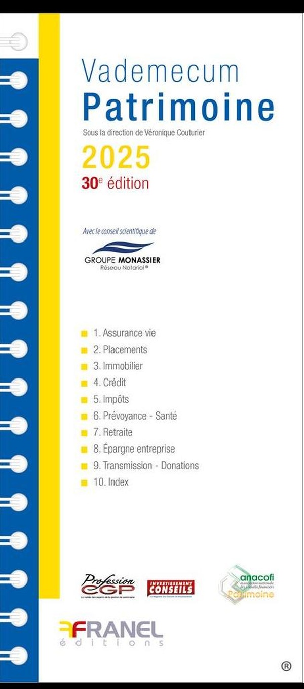 VADEMECUM DU PATRIMOINE 2025 - 30E EDITION