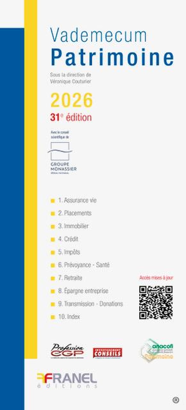 VADEMECUM DU PATRIMOINE 2026 - 31E EDITION