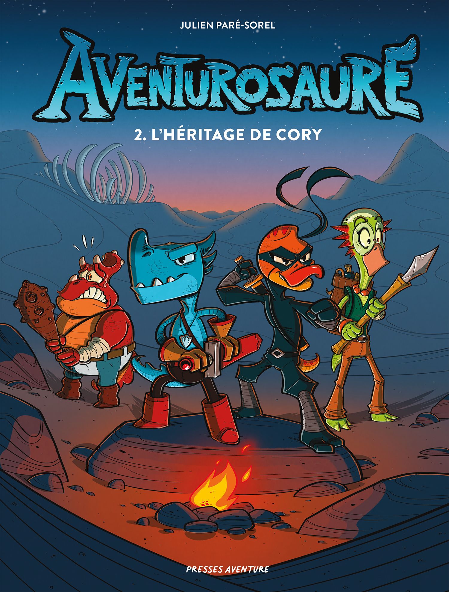 AVENTUROSAURE - TOME 2 - TOME 2 - L'HERITAGE DE CORY (RED)