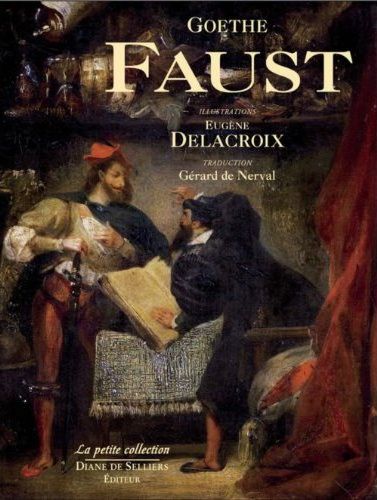 FAUST DE GOETHE ILLUSTRE PAR DELACROIX